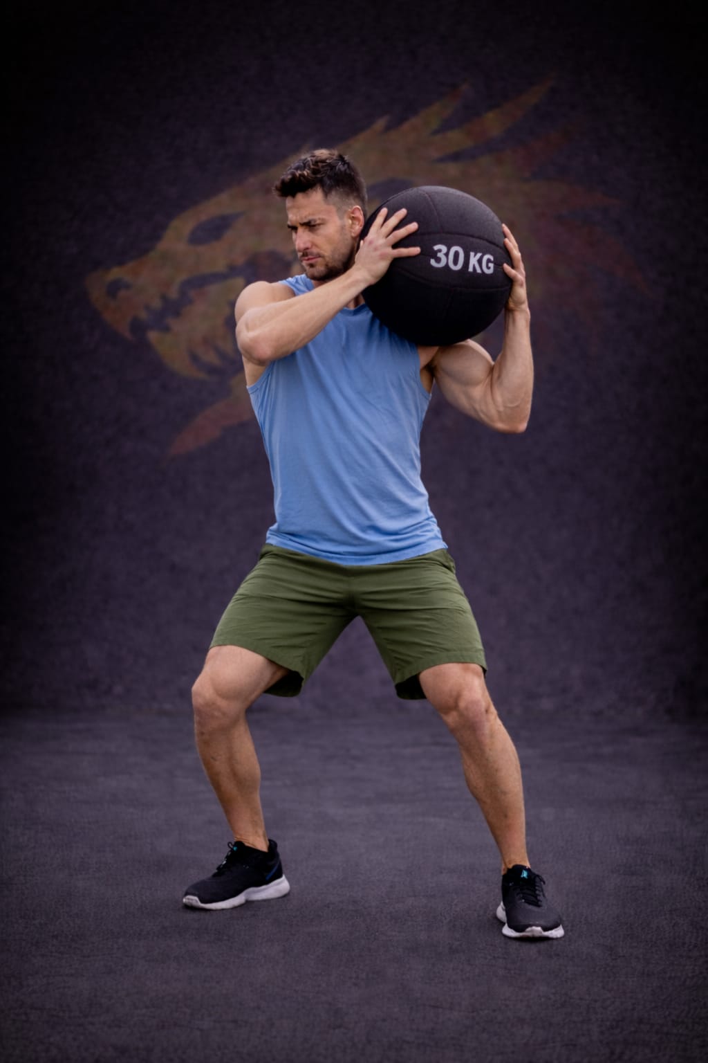 Medball Over Shoulder