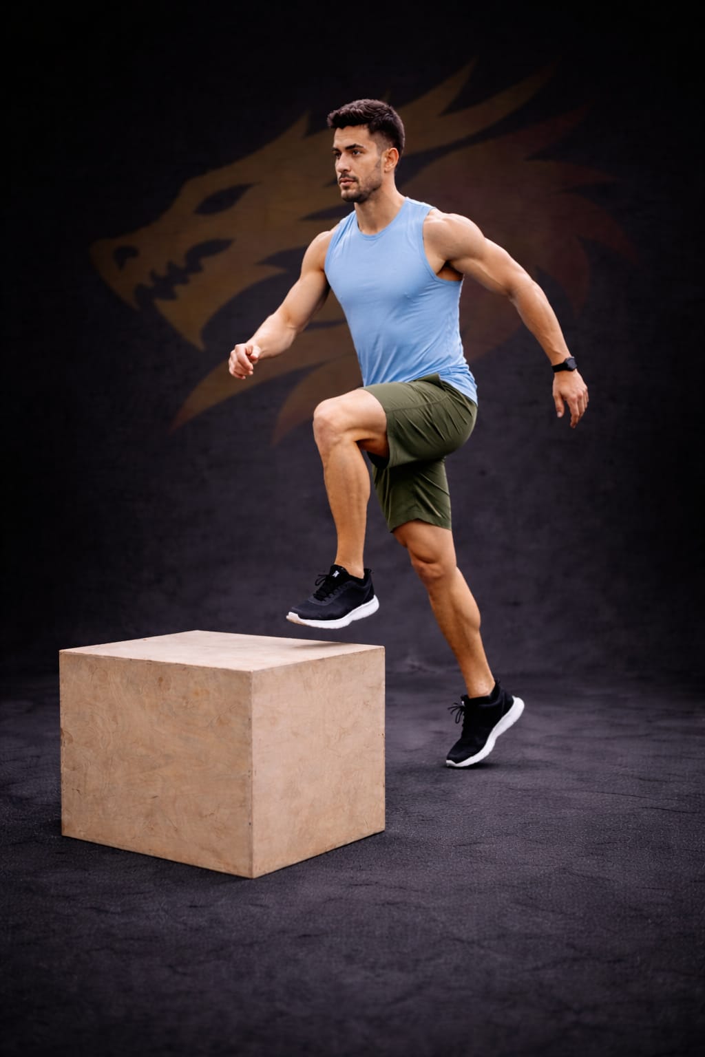 Box Step Over / Box Jump Over